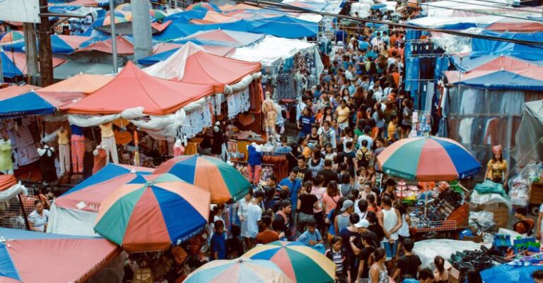 Market - Photo of Crowd of People in the Market